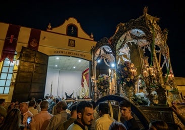El Camino de Esperanza de la Hermandad del Rocío de Huelva tiene su parada esta semana en la parroquia del Pilar