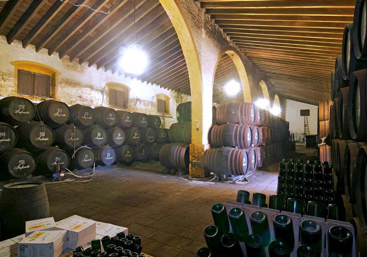 En la Palma del Condado, Bodegas Infantes