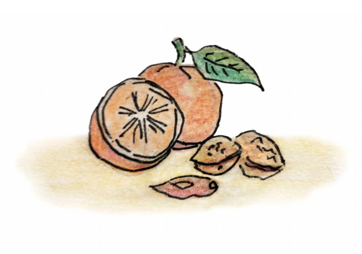 Naranjas y nueces