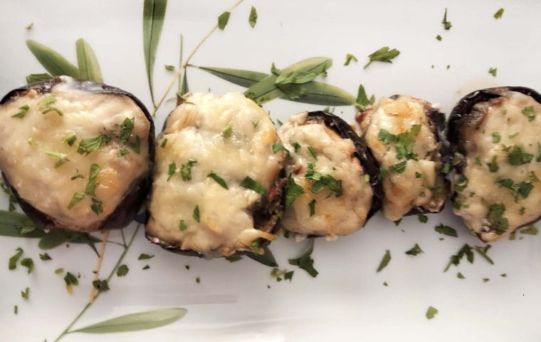 Las berenjenas rellenas
