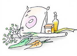 Algunos de los ingredientes de nuestro plato