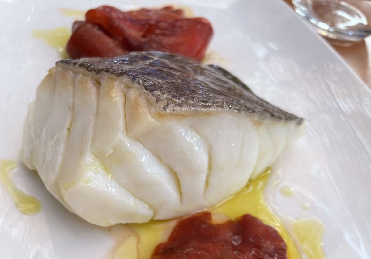 Bacalao confitado de El Bodegón