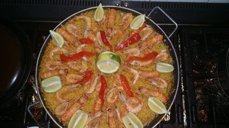 Arroz servido en Abuelo Mañas