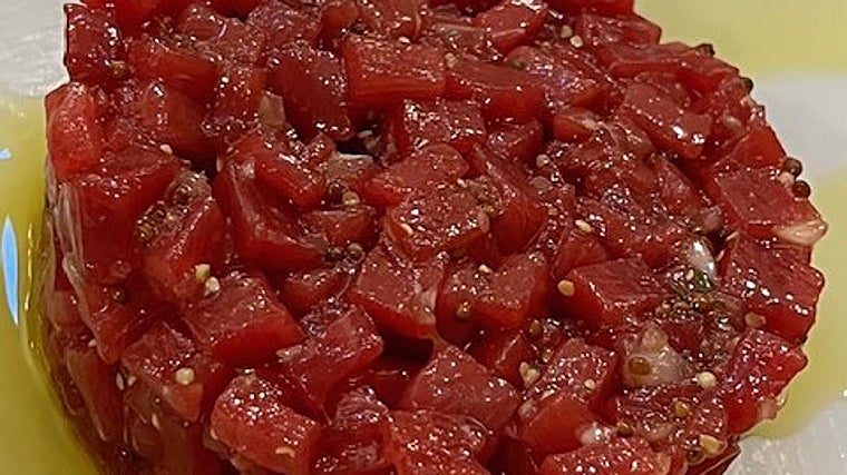 Tartar de atún rojo