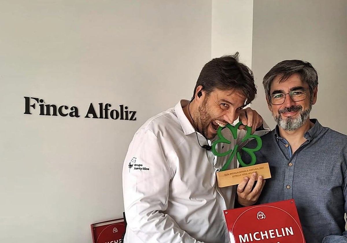 Xanty Elías, con la estrella verde de 2024