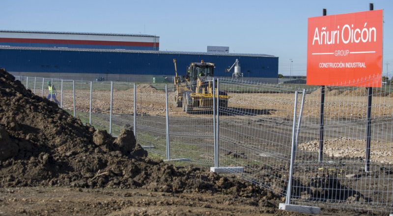 En marcha las obras del ‘cash and carry’ de Alipensa en el Parque Huelva Empresarial