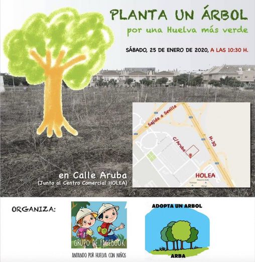 Nueva plantación de árboles en familia el próximo sábado