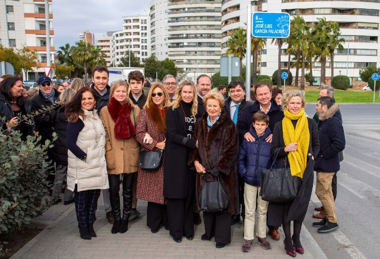 La avenida principal del Ensanche Sur ya luce el nombre de José Luis García Palacios