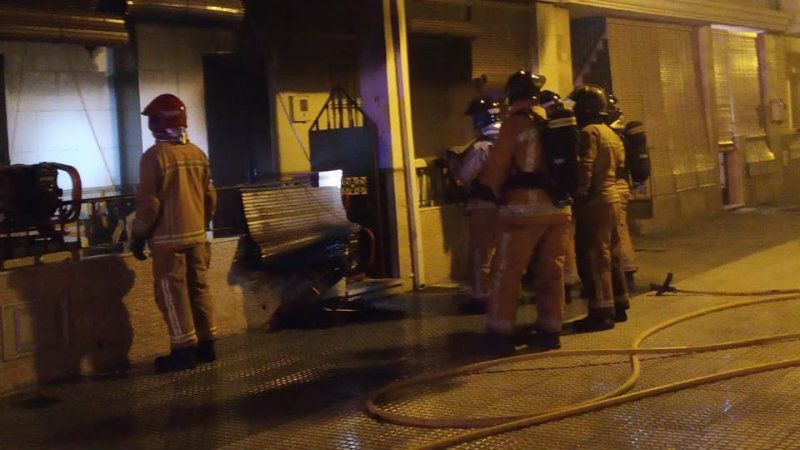 Extinguido un incendio esta madrugada en una vivienda de dos plantas de Punta Umbría