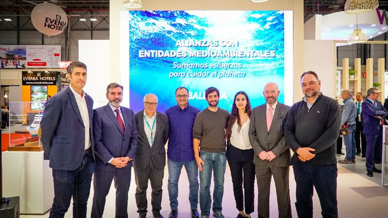 Baleària presenta en Fitur sus alianzas con entidades medioambientales para contribuir al cuidado del planeta