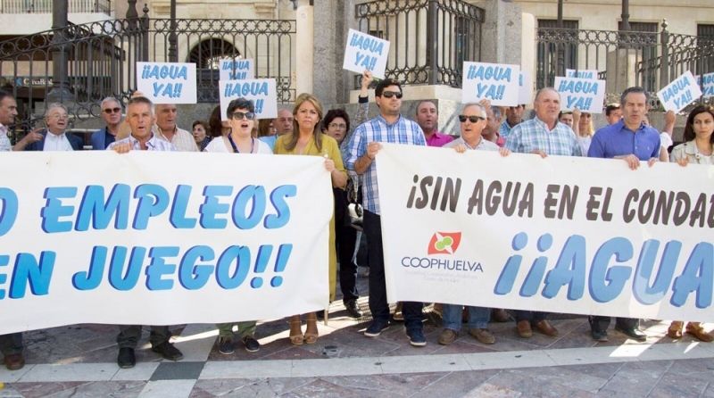 La Junta da luz verde a los regantes del Condado para la extracción de aguas subterráneas