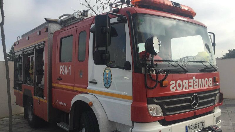 Los bomberos señalan que llegaron a La Hispanidad 'seis minutos después del aviso' y que se encontraron 'algo desorbitado'