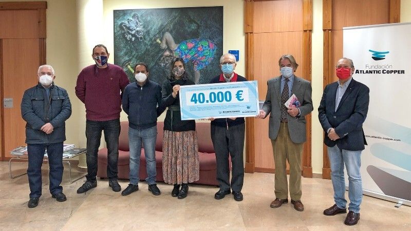 La Fundación Atlantic Copper entrega 40.000 euros a ocho asociaciones y organizaciones humanitarias de Huelva