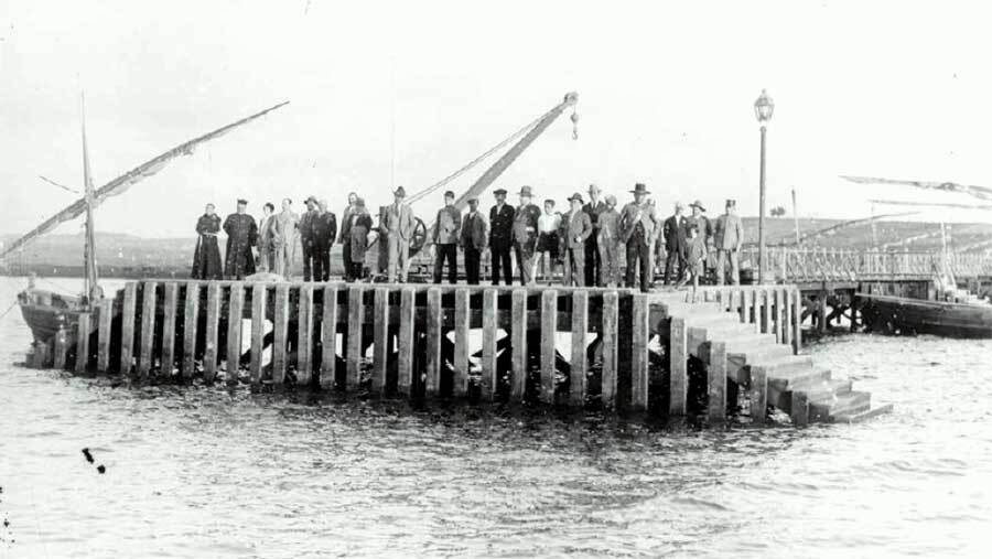 El histórico Muelle de la Calzadilla