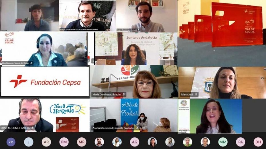 La Fundación Cepsa entrega los Premios al Valor Social en un acto marcado por la Covid