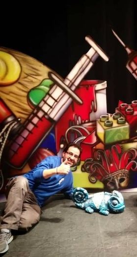 La 'opus magnum' de Chema Riquelme, viralizada en el Carnaval de la pandemia