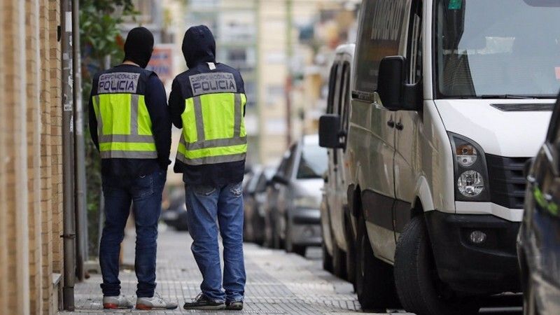 Operación abierta en la calle Nicolás Orta de Huelva con la incautación de más de una tonelada de cocaína