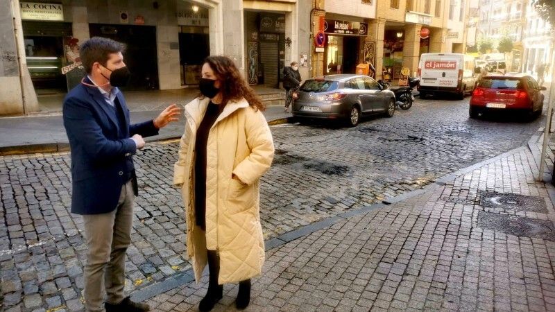Piden una Comisión de Participación para los afectados por la peatonalización de la calle Palos