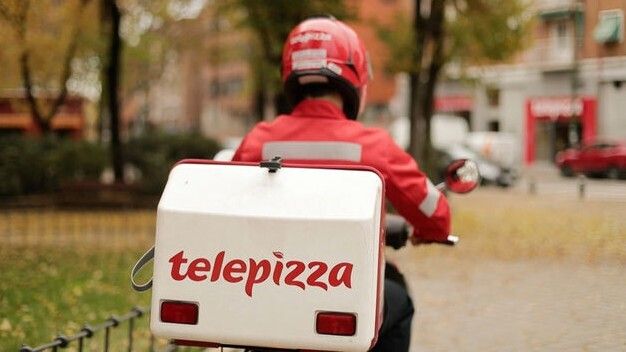 Telepizza busca repartidores en moto con contrato indefinido para Huelva capital