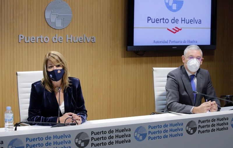 El Puerto de Huelva cierra el año con una subida de tráfico del 2,5% y prevé acometer proyectos relevantes para 2022