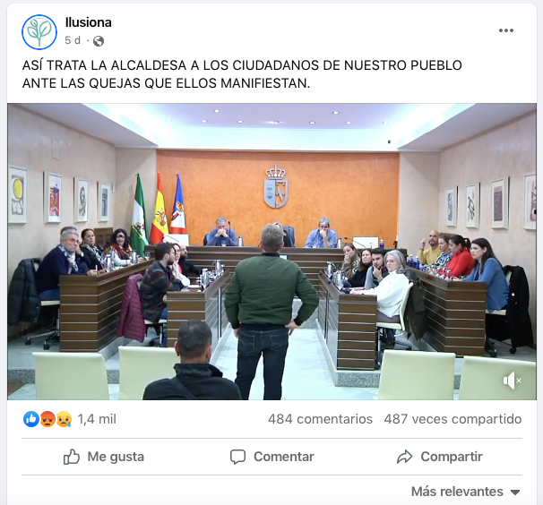 Insultos e incluso amenazas de muerte a la alcaldesa de Almonte en las redes del partido Ilusiona, de Paco Bella