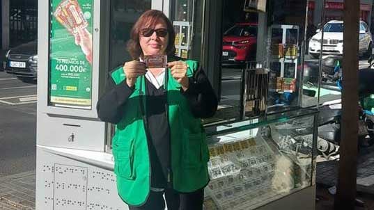 El Extra de Navidad de la ONCE deja un buen pellizco en Paterna del Campo