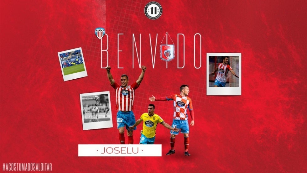 Joselu vuelve a sonreír con el Lugo casi un año después