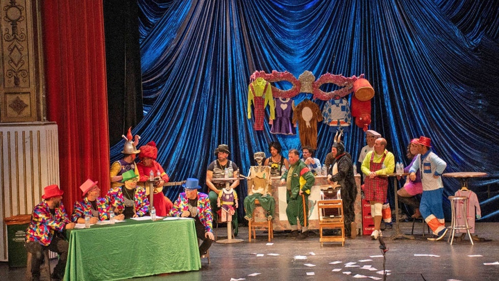 La Peña Los Cabritos pregona al Carnaval de Ayamonte