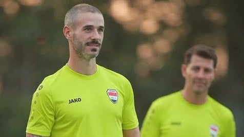 Salva Romero logra su primer título con la selección de Irak