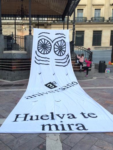 “Huelva te mira” cumple tres años reivindicando “amor con respeto” por el patrimonio onubense