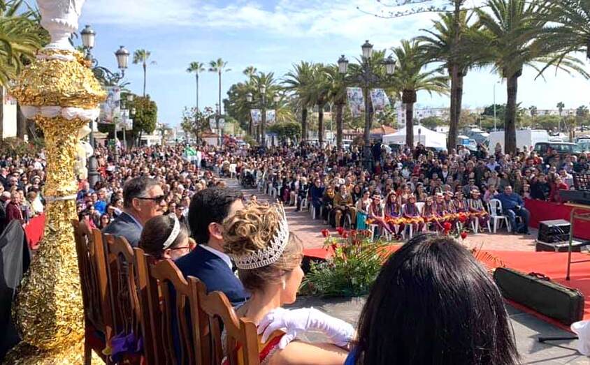 Espectacular coronación de las reinas del Carnaval de Ayamonte