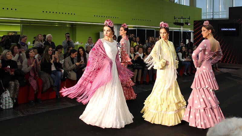 La moda flamenca onubense pisa fuerte en SIMOF