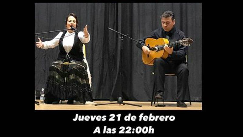 La cantaora Rocío Belén llega a la Peña Flamenca Femenina