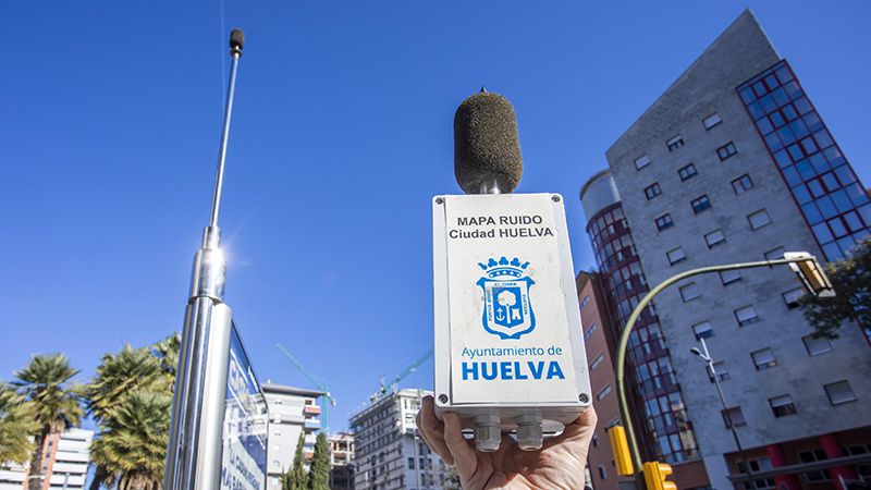 Una quincena de sonómetros registrarán en tiempo real el nivel de contaminación acústica en Huelva