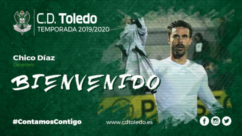 Chico Díaz ficha por el Toledo, Iván Agudo por el Cacereño y el Nástic deja sin dorsal a Lolo Plá