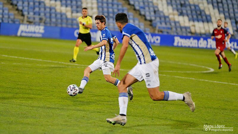 El Recre ya ha utilizado esta temporada a 27 jugadores entre liga y Copa del Rey