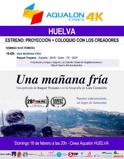 Proyección y coloquio de la película sobre las víctimas de tráfico 'Una mañana fría' en Aqualon