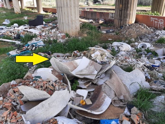 Mesa de la Ría denuncia que Marismas del Titán es 'un vertedero incontrolado de residuos industriales y de obras'