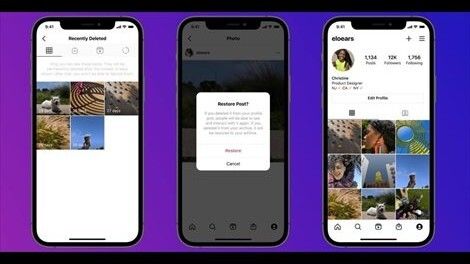 Ya puedes recuperar el contenido que eliminas en Instagram