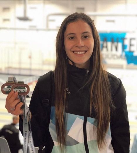 Doble oro de pura velocidad de la lepera Isabel María Pérez en el Andaluz Sub 18