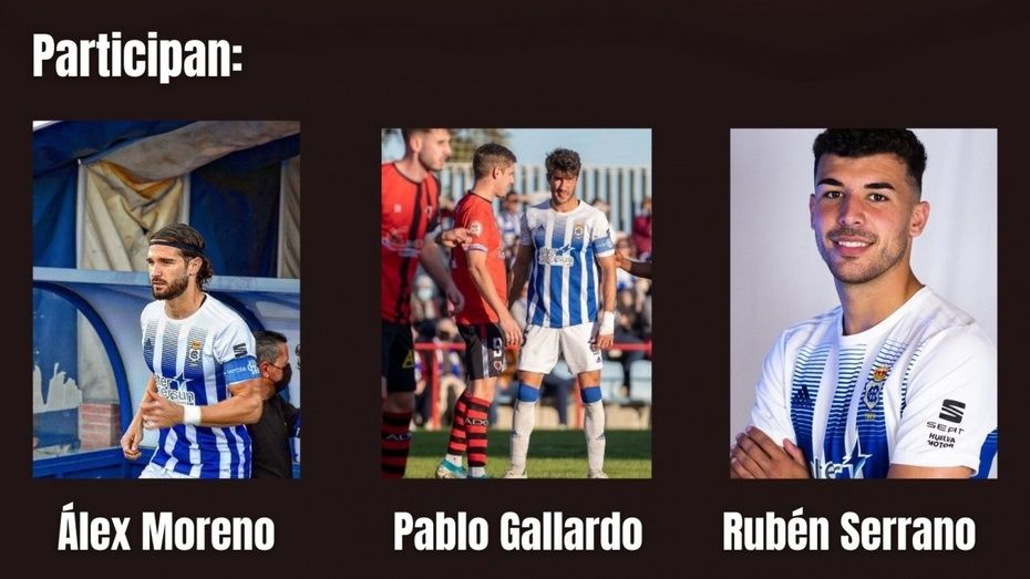 Pablo Gallardo, Álex Moreno y Rubén Serrano visitan este jueves la Peña ‘El Milenio’