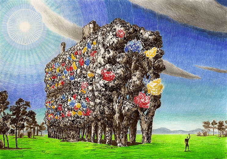 La onubense Anabel Zunino abre su galería a ‘Ecotonos’, de Óscar Ortiz Marzo