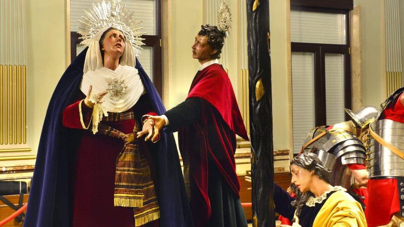 El nuevo Misterio de la Hermandad de El Perdón se puede visitar hasta el día 5 en el Ayuntamiento