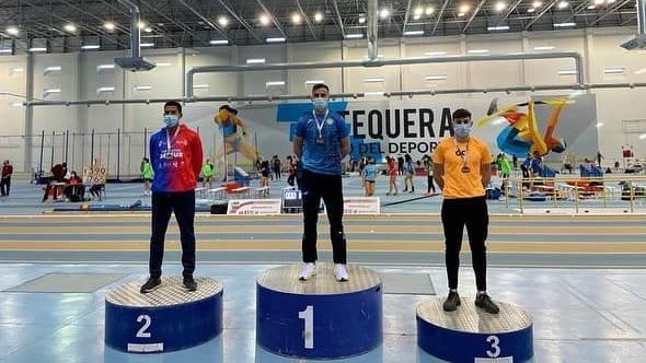 Carlos Martín lidera con dos medallas a los onubenses en el Andaluz Absoluto