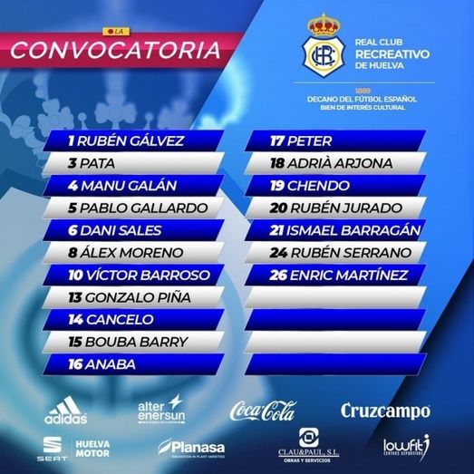 Juan Delgado, Perotti y Juanito, fuera de la lista para medirse al Gerena