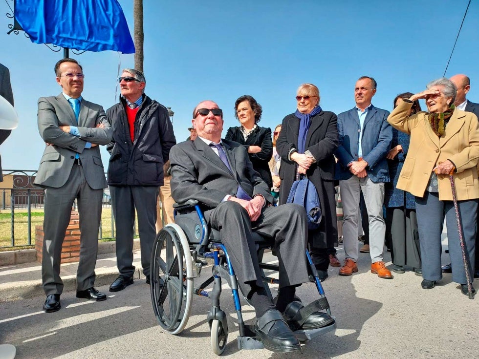 Hinojos agradece con una calle a Miguel Ángel Ruiz de Vargas sus donaciones a instituciones religiosas