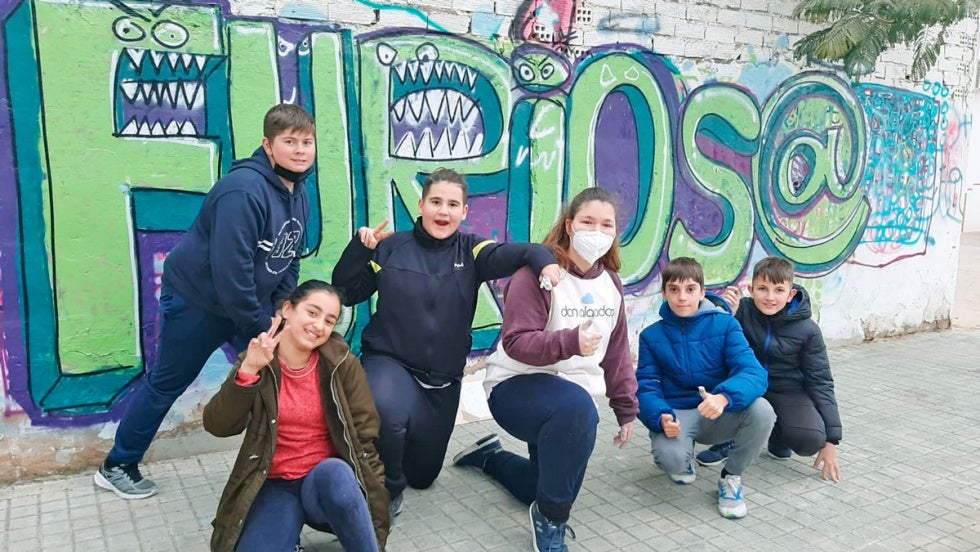 Un taller de grafiti ayudará a cientos de niños a gestionar sus emociones y habilidades sociales