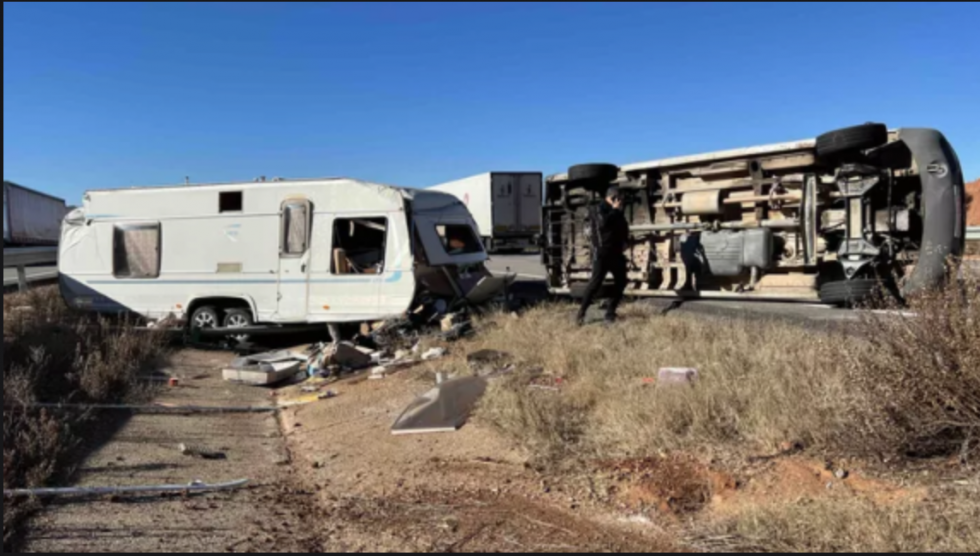 Un trapecista de Bollullos lanza un 'crowdfunding' para comprar un coche y una caravana tras sufrir un accidente
