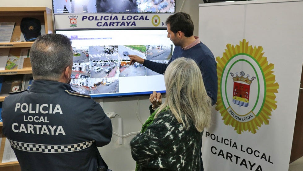 Cartaya instalará más cámaras de videovigilancia en la vía pública tras comprobar su eficacia