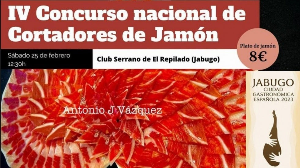 El Repilado acoge el IV Concurso Nacional de Cortadores de Jamón